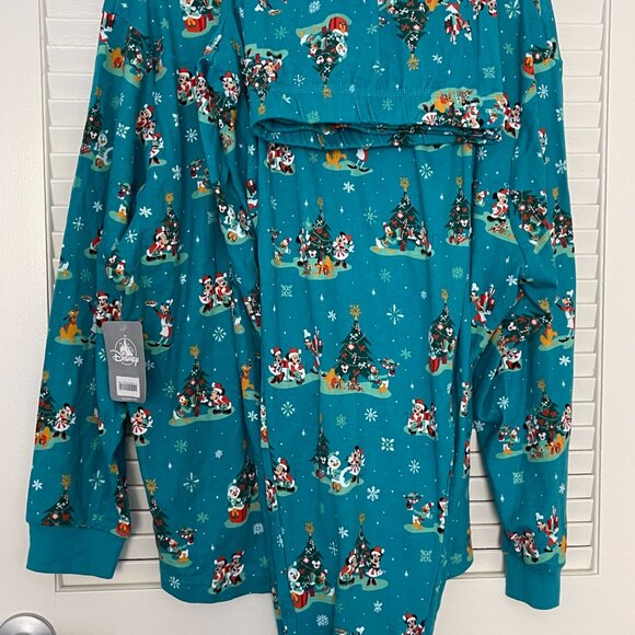 Christmas Pajama Set Blue - Picture 4 of 8